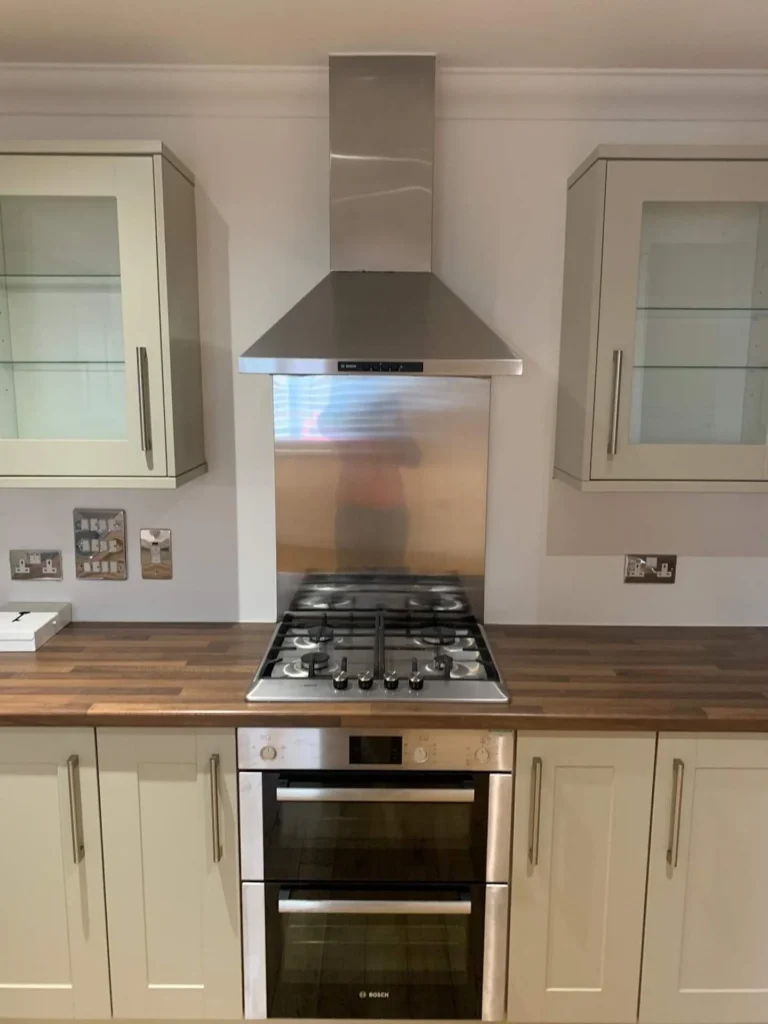 Spotless kitchen interior representing Spotclean Ltd's cleaning services in Essex.