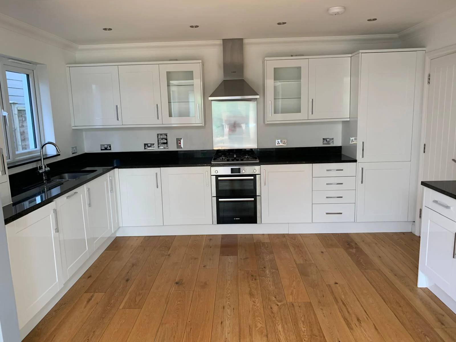 Pristine kitchen cleaned by Spotclean Ltd, showcasing Barking cleaning services.